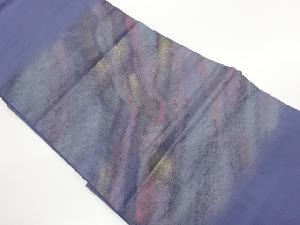 引箔抽象模様名古屋帯（松葉仕立て）